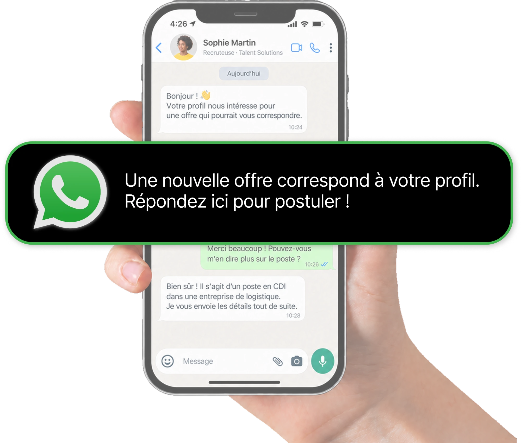 Recevez les offres The Bozz sur WhatsApp