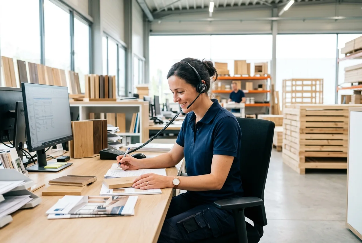 Commercial interne (H/F) : négoce de bois