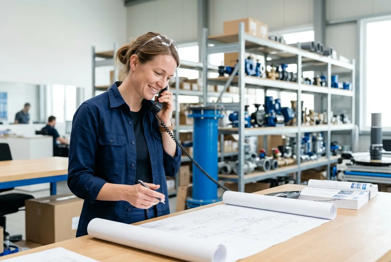 Technico-commercial interne (H/F/X) - tuyauterie industrielle