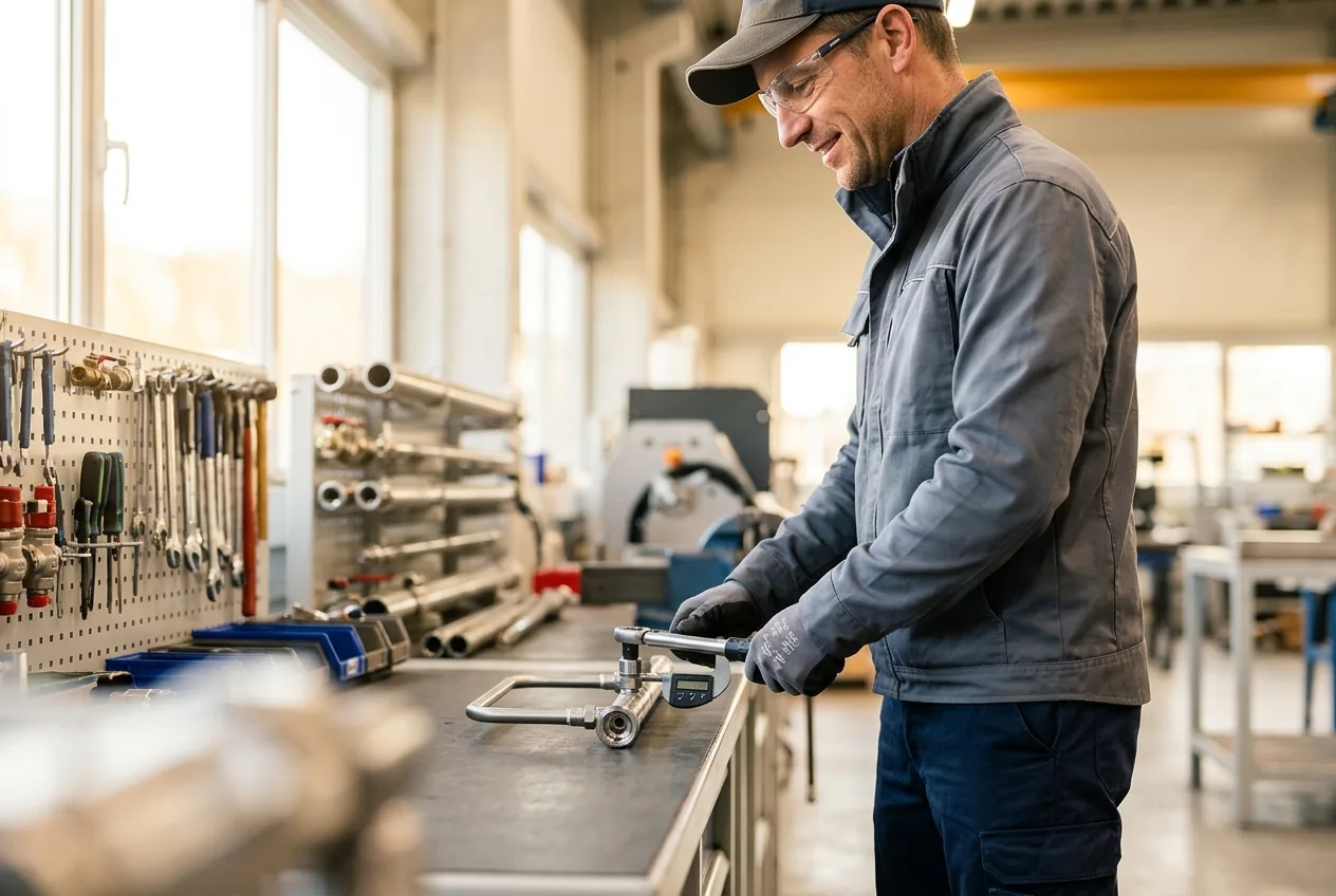 Tuyauteur industriel