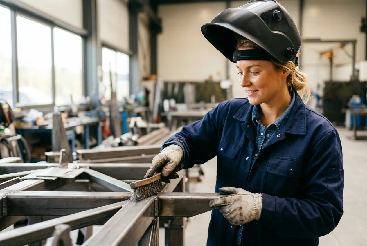 Soudeur industriel